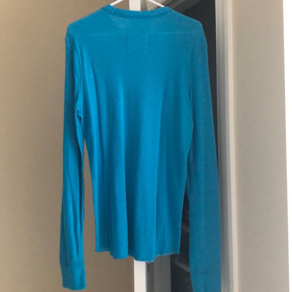 Men’s Bright Blue Hollister Crewneck Sweater - Picture 4 of 6